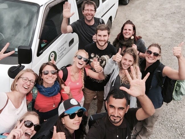 Estudiantes de YouTooProject en Nueva Zelanda