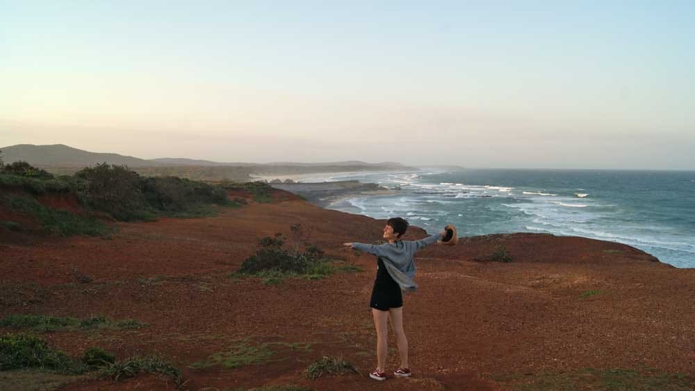 Chica en Australia