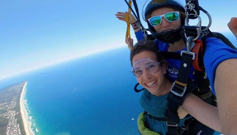 Skydiving