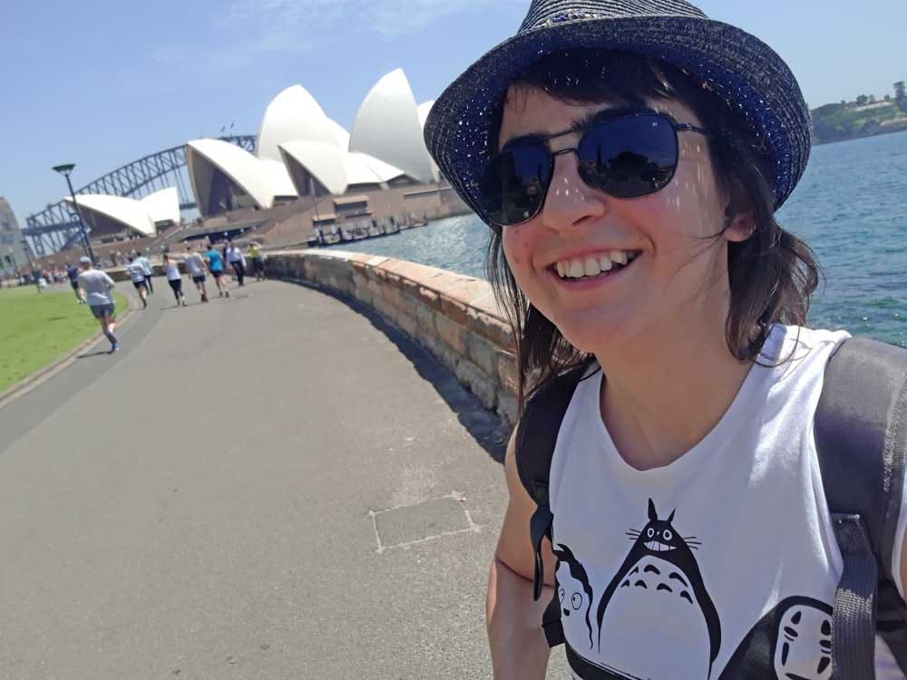 Chica en Sydney