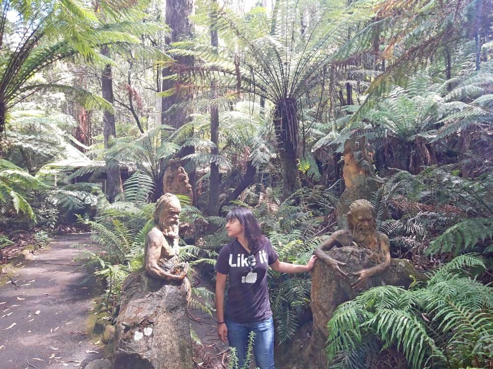Chica en Australia