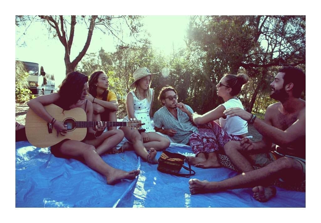 imagen de gente haciendo picnick en Australia
