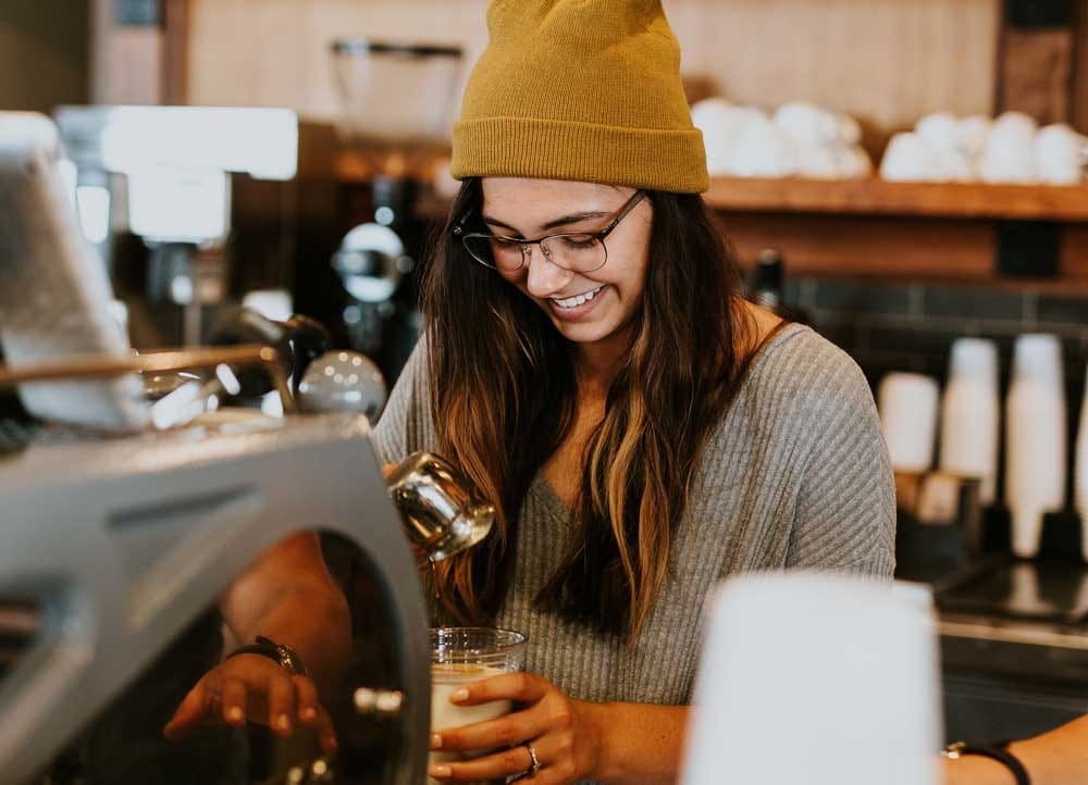 Chica Barista