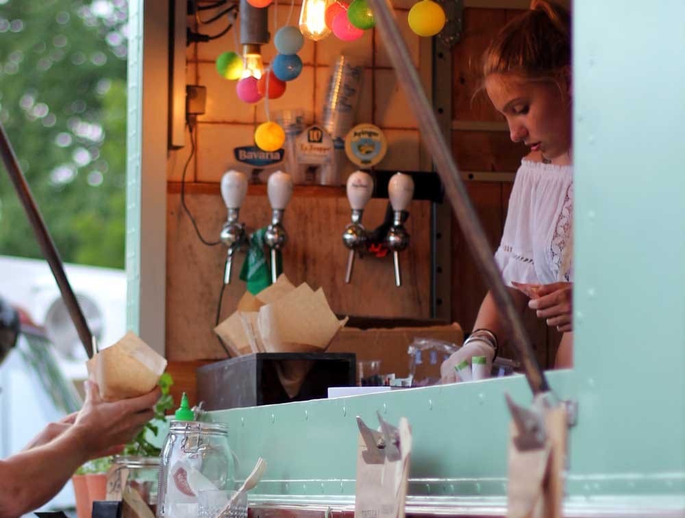 Foodtruck en festival