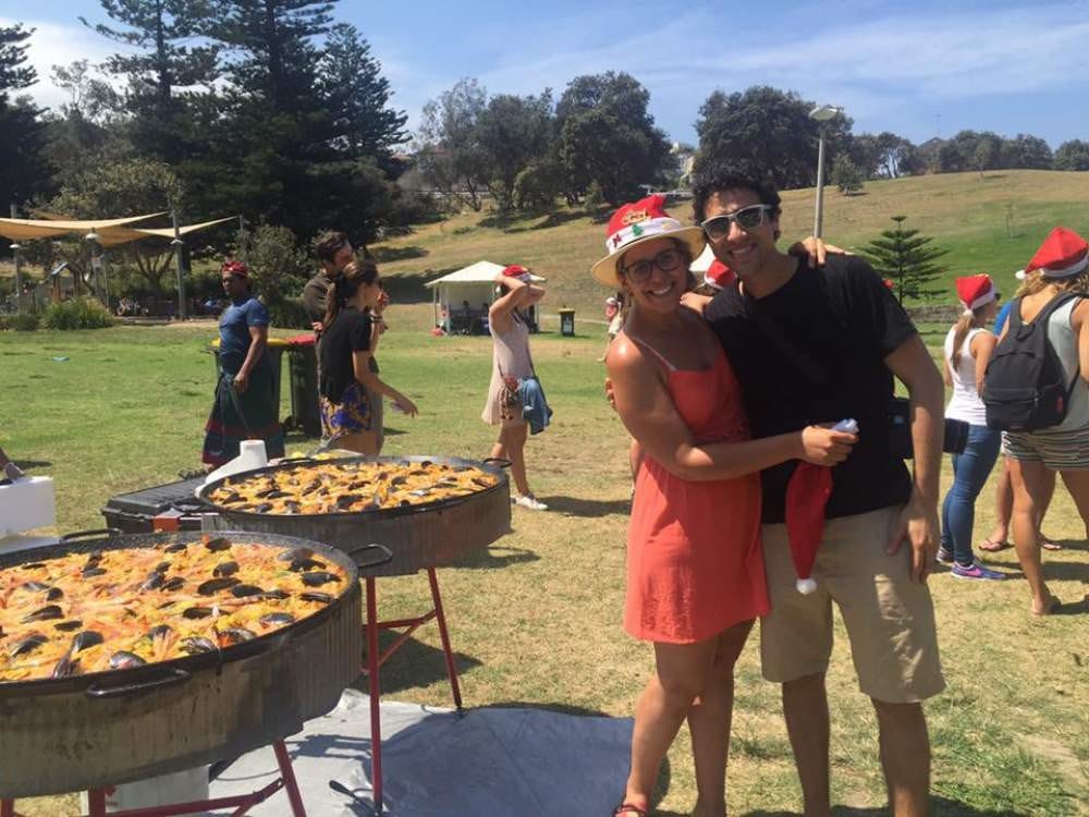Amor entre española y australiano