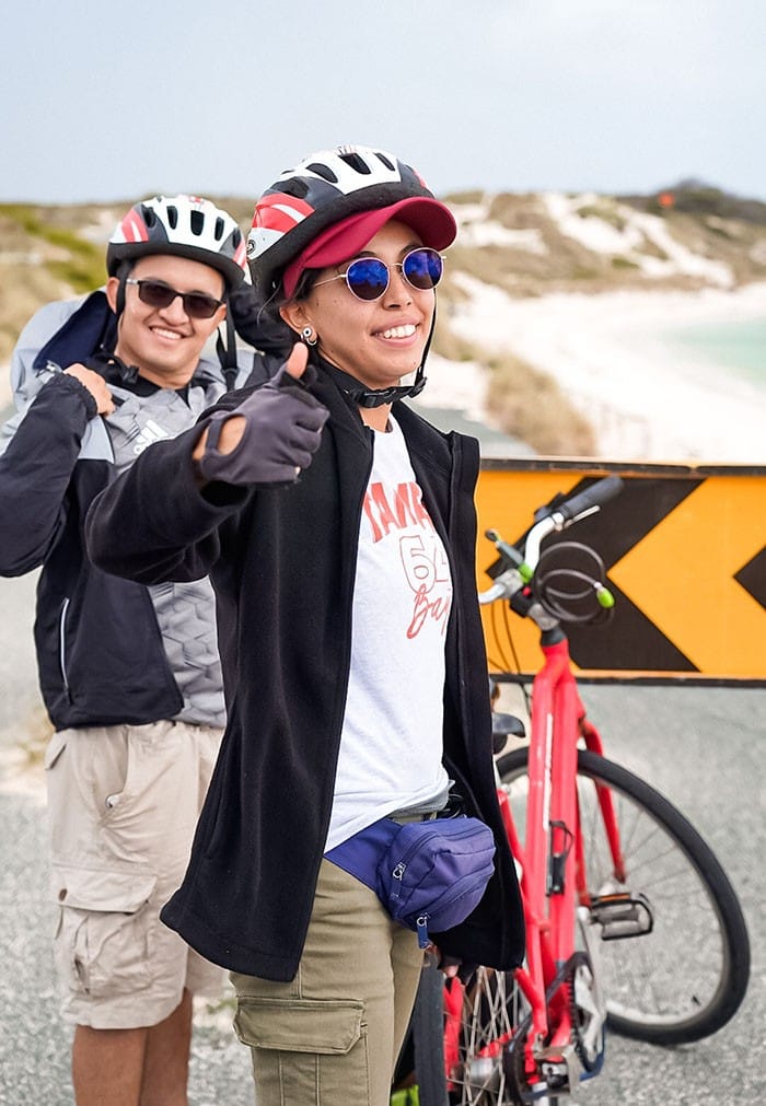 Recorre la isla en bicicleta
