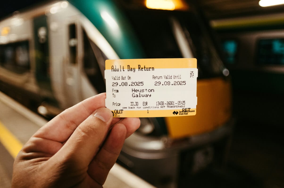 Trenes para viajar por Irlanda